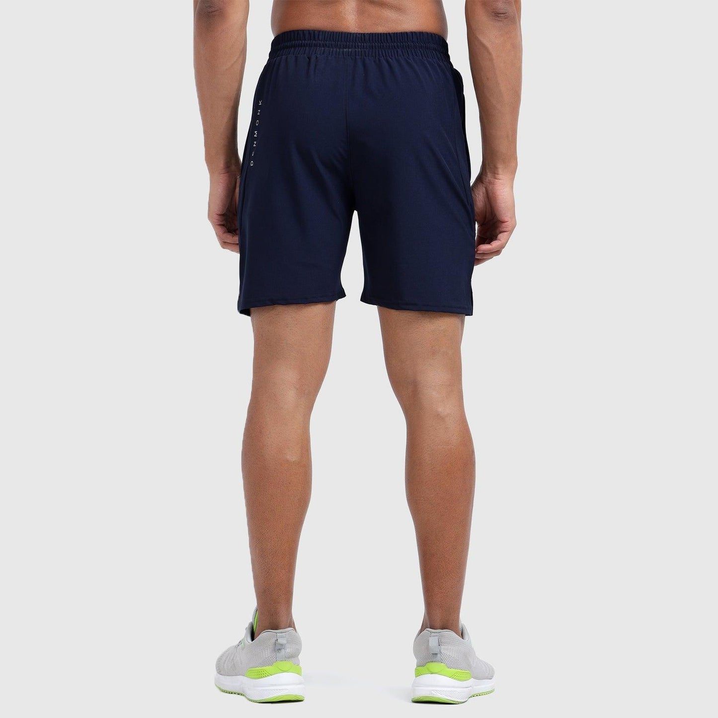 Denmonk's fashionable Coastline Comfort midnight navy shorts for men will boost your level of gym fitness.