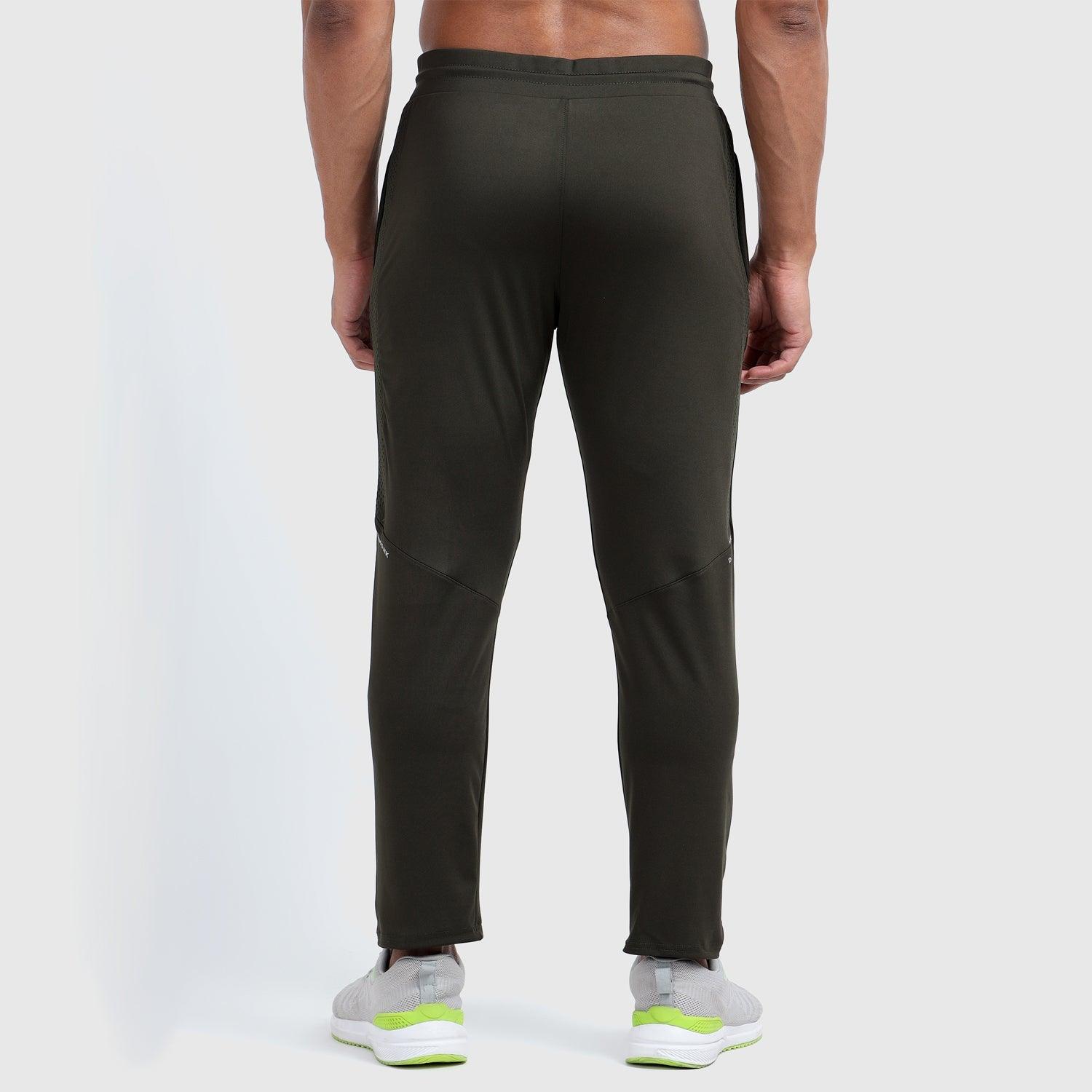 Denmonk: Elevate your look with these Urbanstribe sharp core olive joggers for mens.