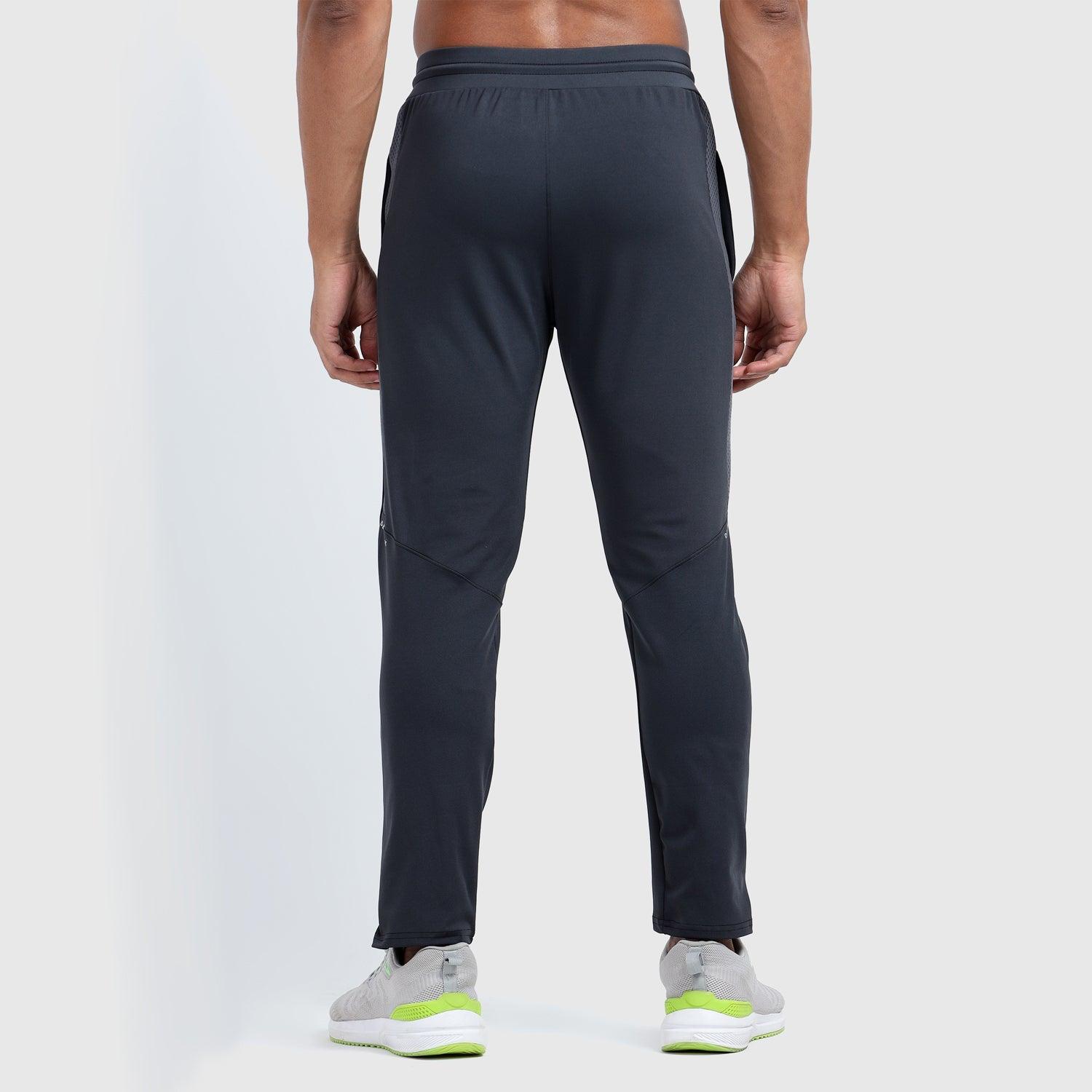 Denmonk: Elevate your look with these Urbanstribe sharp charcoal joggers for mens.