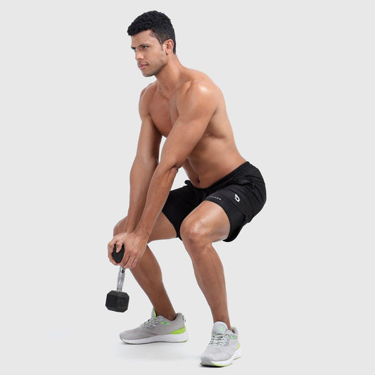 Denmonk | Compression 2-IN-1 Short | Athletic Fit - DENMONK