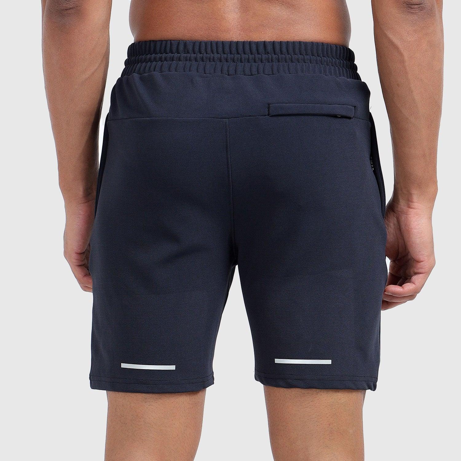 Denmonk's fashionable Trekready charcoal shorts for men will boost your level of gym fitness.