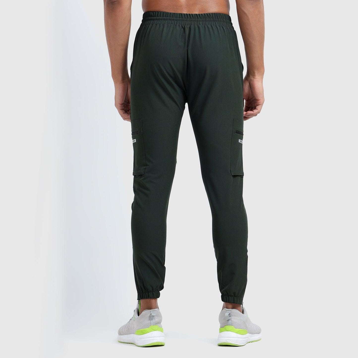 Denmonk: Elevate your look with these Trekcrago sharp core olive Trackpant for mens.