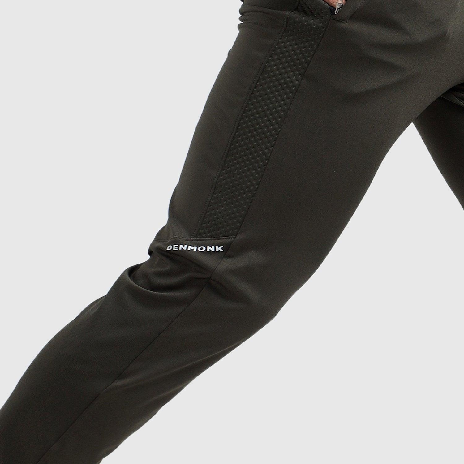 Denmonk: Elevate your look with these Urbanstribe sharp core olive joggers for mens.