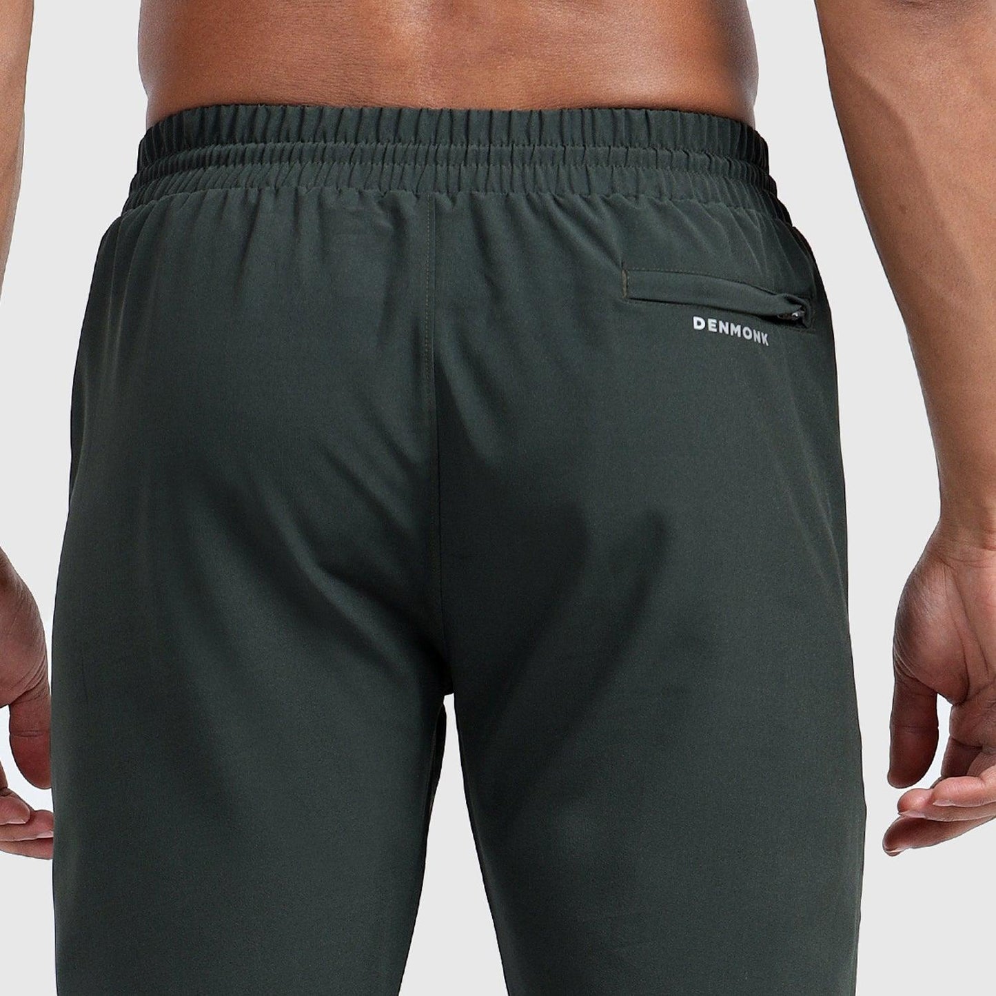 Denmonk: Elevate your look with these stayactive sharp core olive Trackpant for mens.