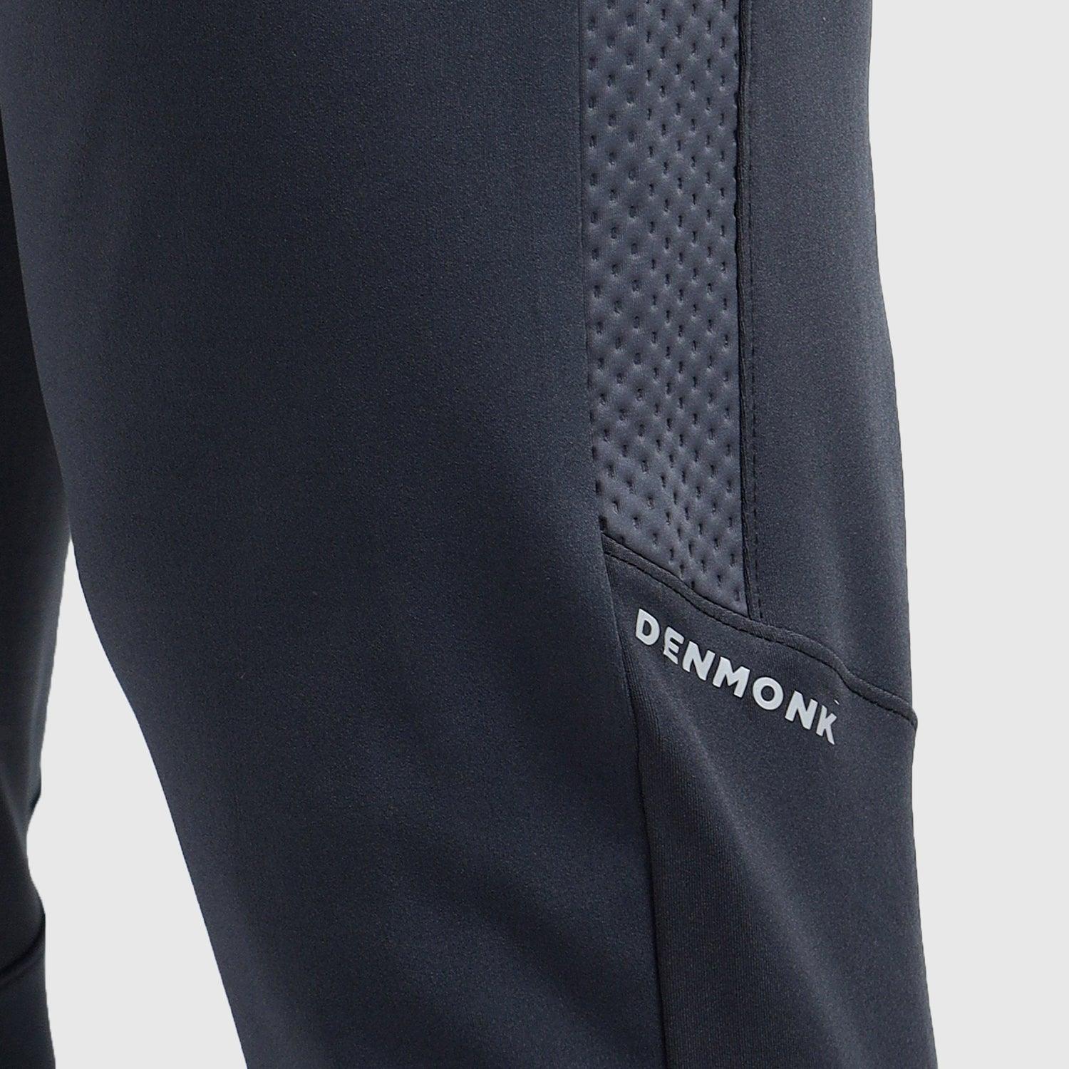 Denmonk: Elevate your look with these Urbanstribe sharp charcoal joggers for mens.