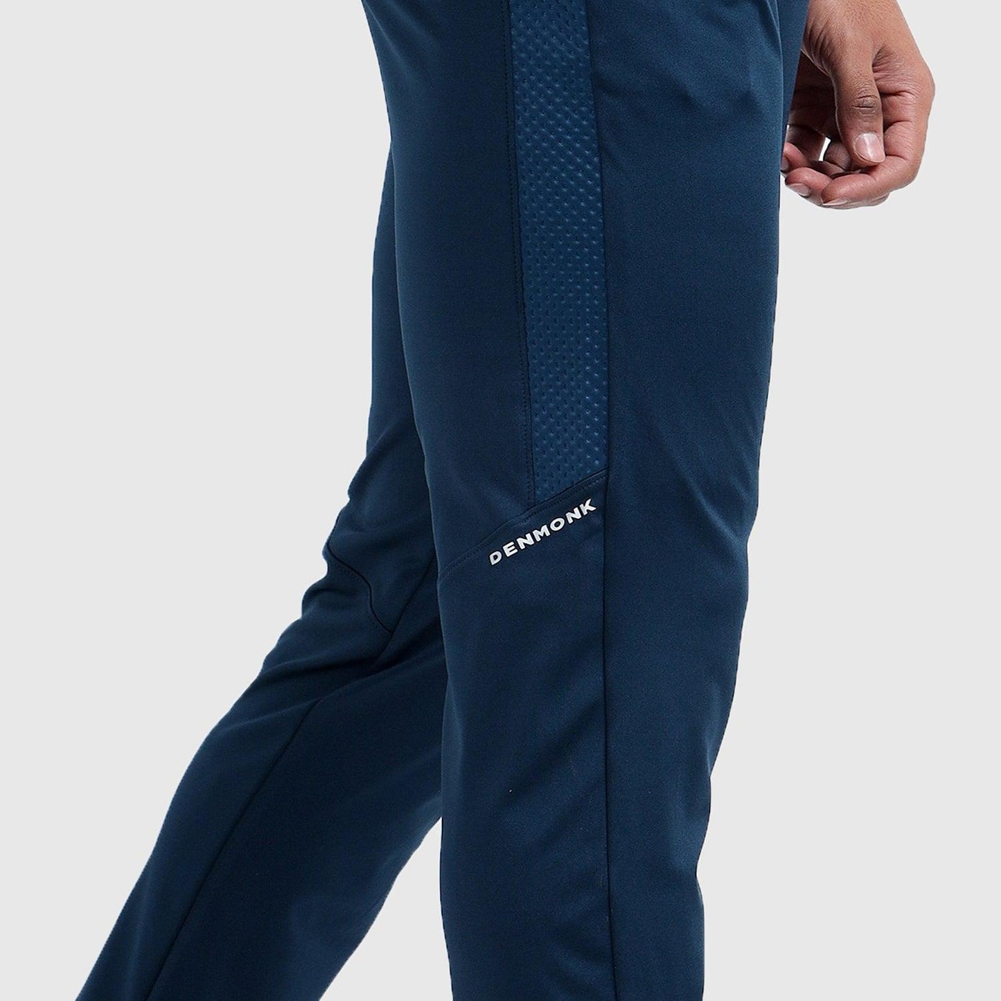 Denmonk: Elevate your look with these Urbanstribe sharp regal blue joggers for mens.