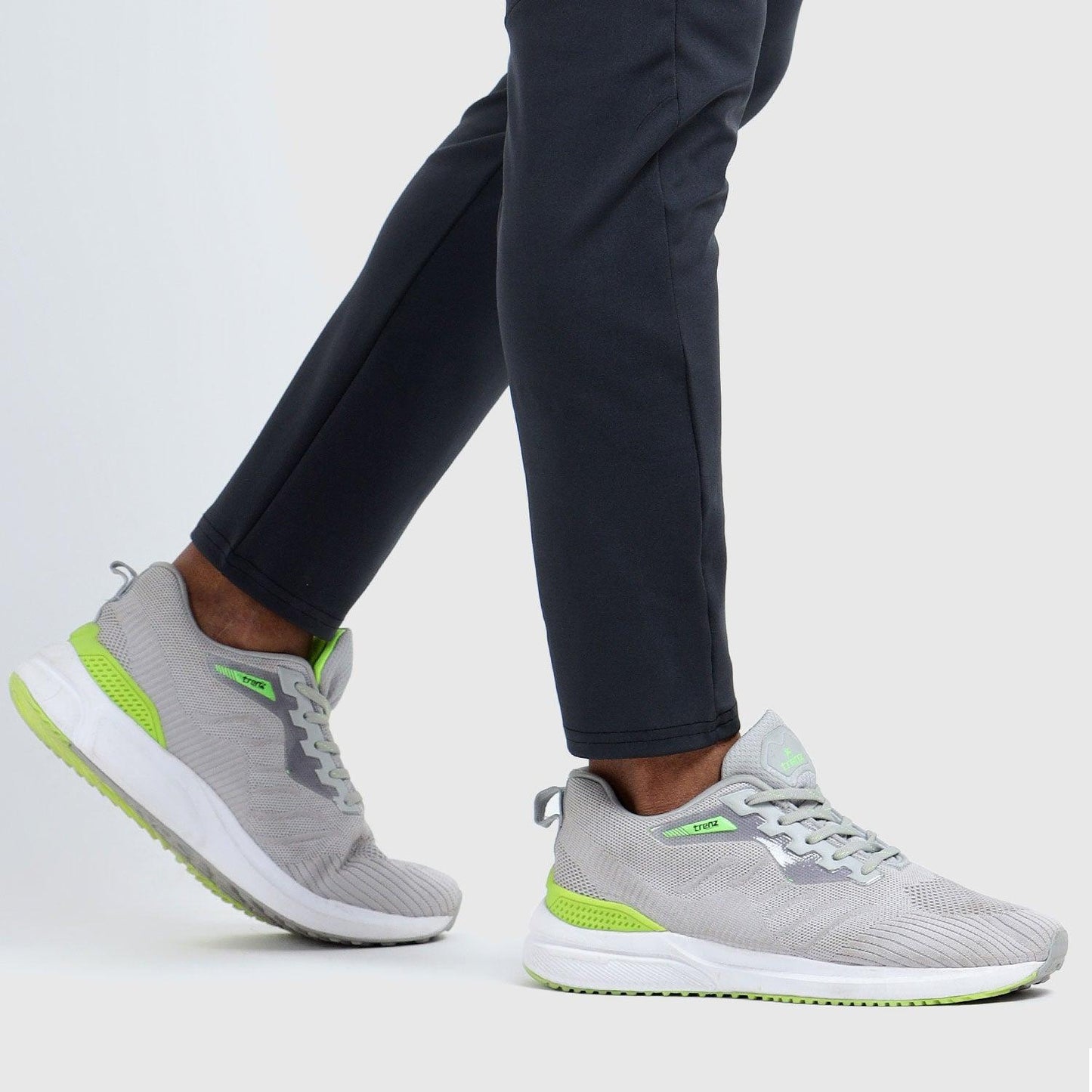 Denmonk: Elevate your look with these Urbanstribe sharp charcoal joggers for mens.