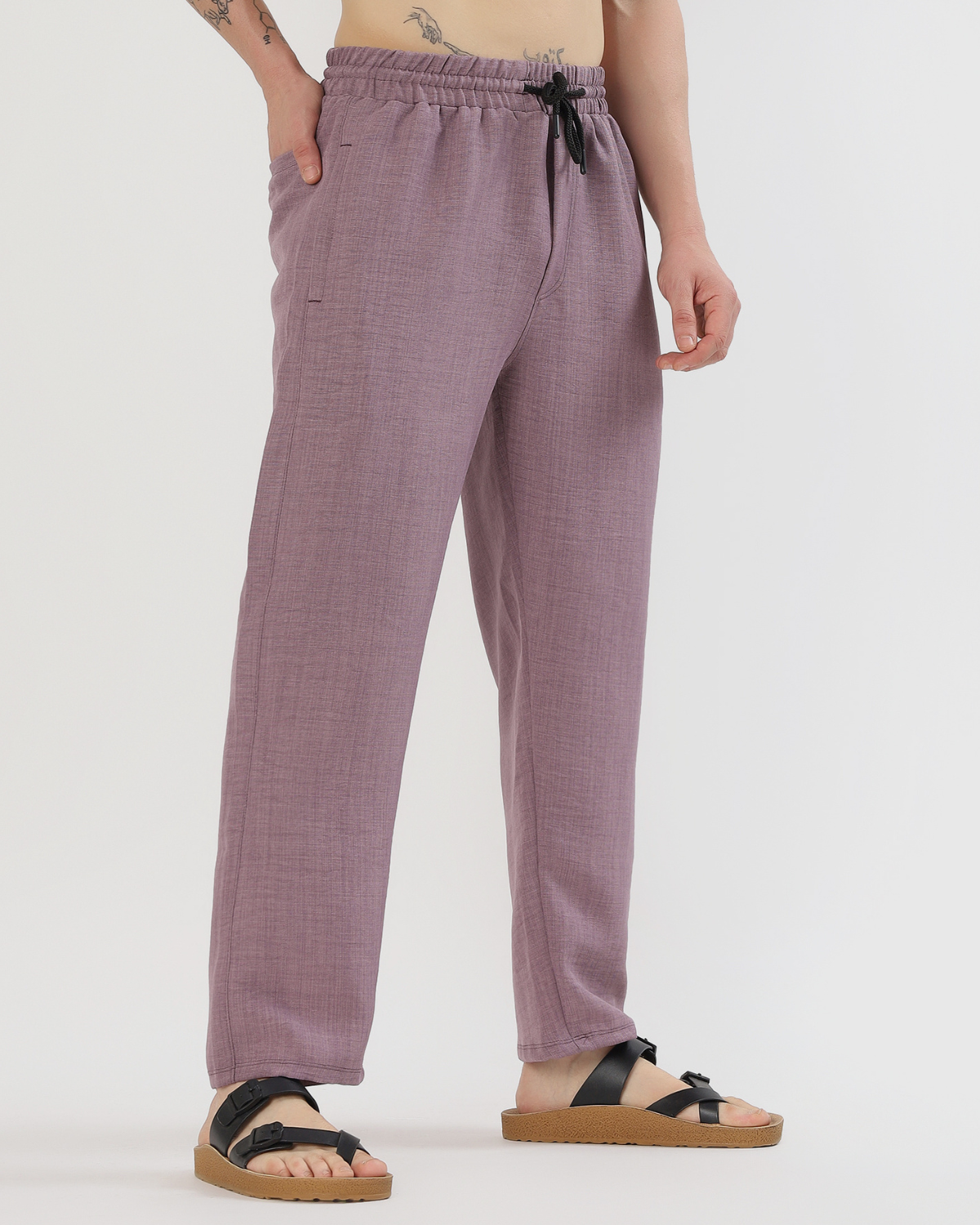 UrbanLoom Linen pant  | Straight Fit