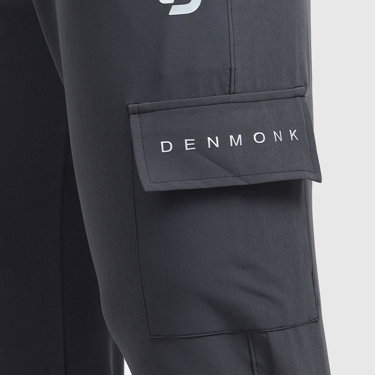 Denmonk: Elevate your look with these Cragopro sharp charcoal Trackpant for mens.