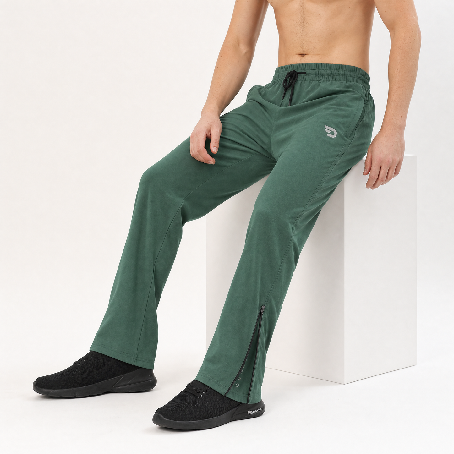 Hustle Trackpants Versatile Baggy Fit (Boot Cut Style)