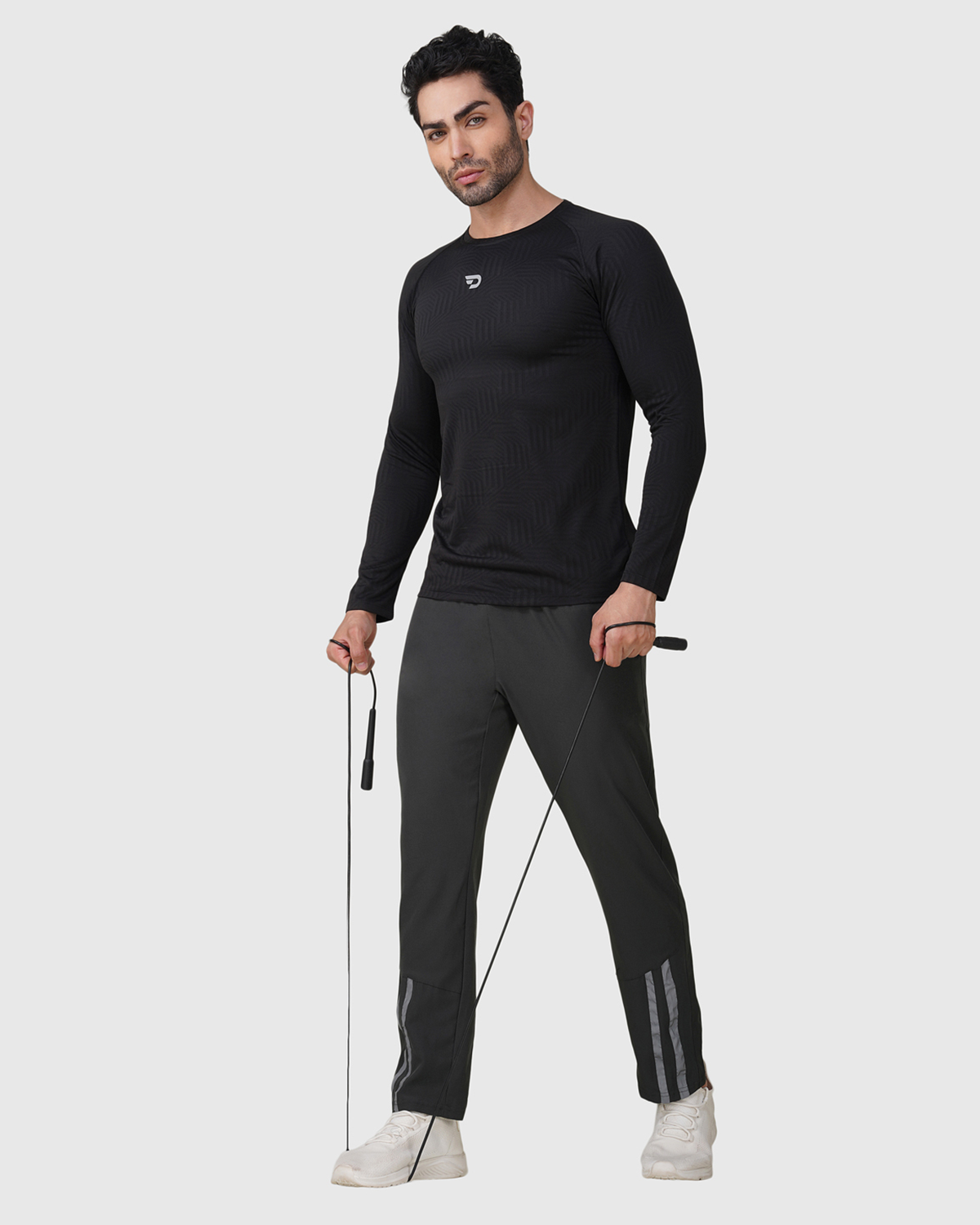 Jacquard  T-shirt | Slim Fit