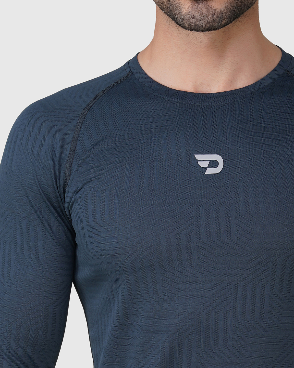 Jacquard  T-shirt | Slim Fit