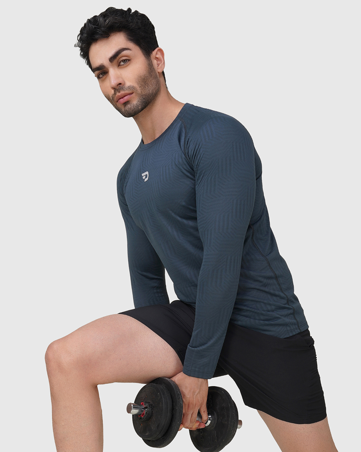 Jacquard  T-shirt | Slim Fit