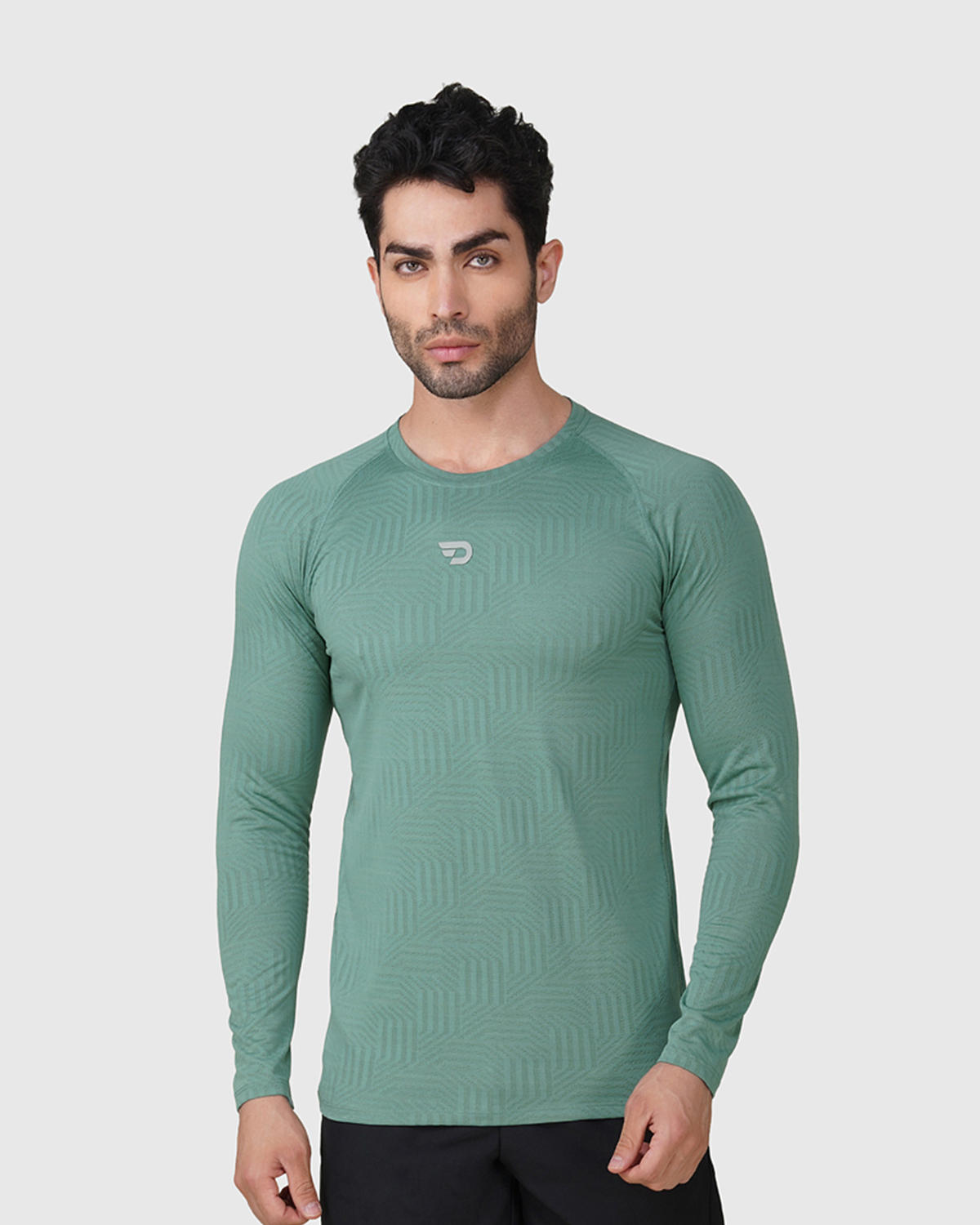 Jacquard  T-shirt | Slim Fit