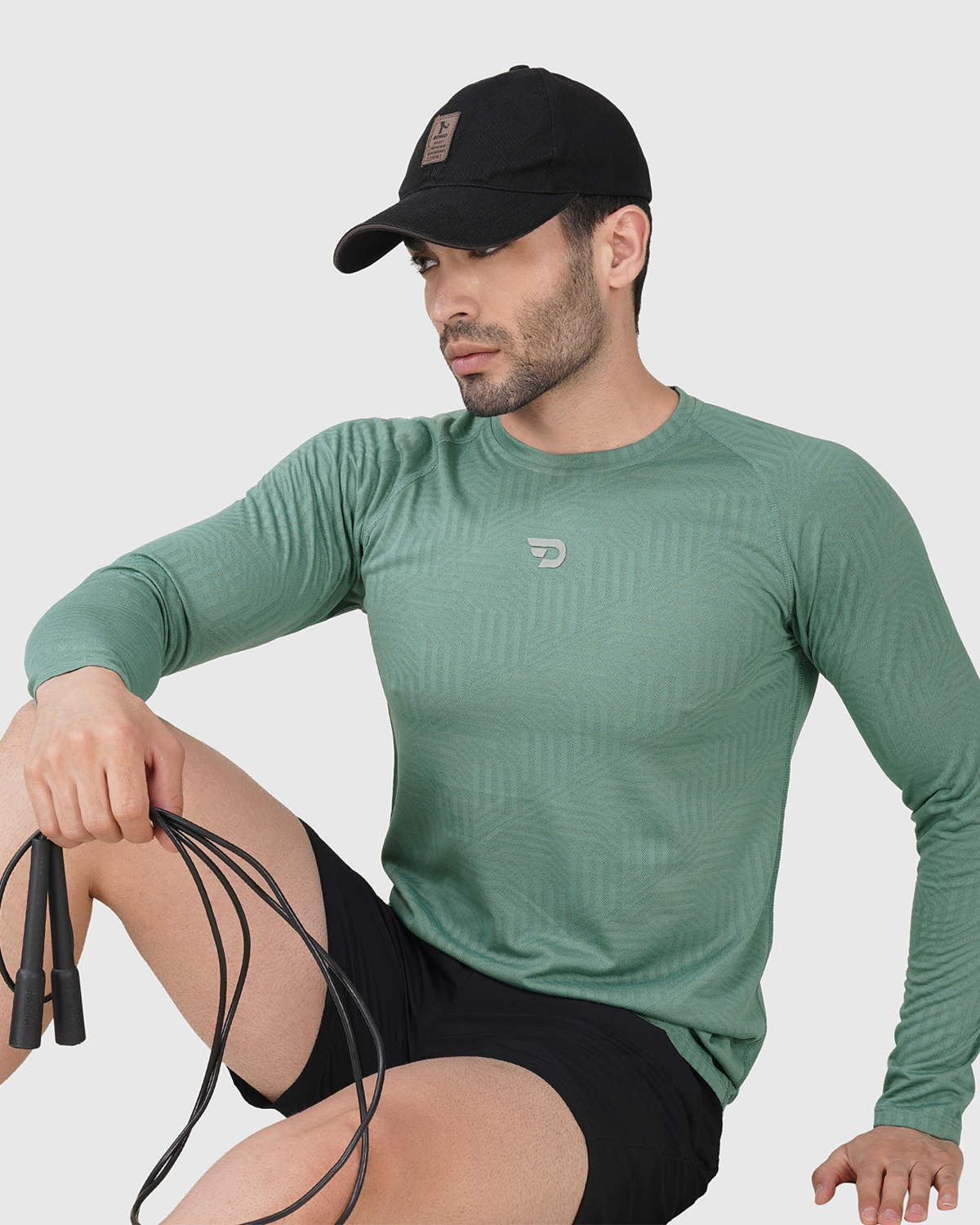 Jacquard  T-shirt | Slim Fit