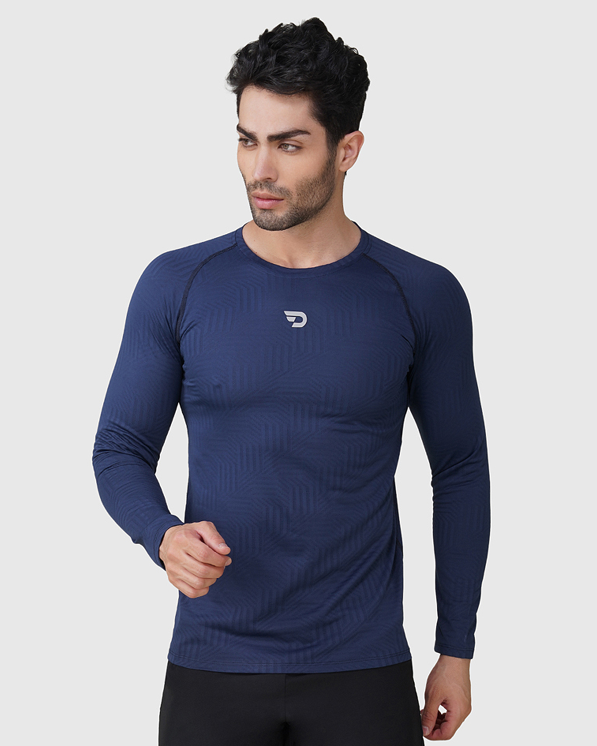 Jacquard  T-shirt | Slim Fit