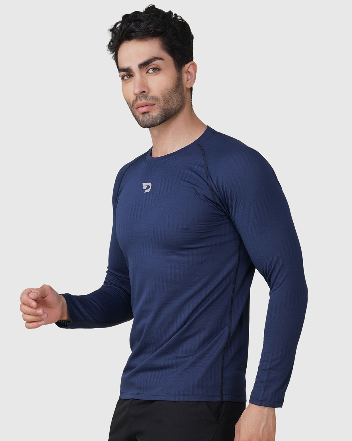 Jacquard  T-shirt | Slim Fit