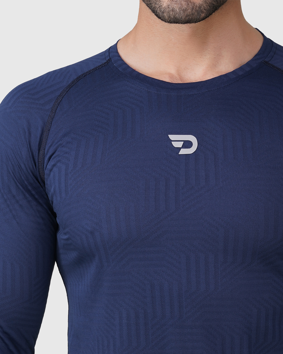 Jacquard  T-shirt | Slim Fit