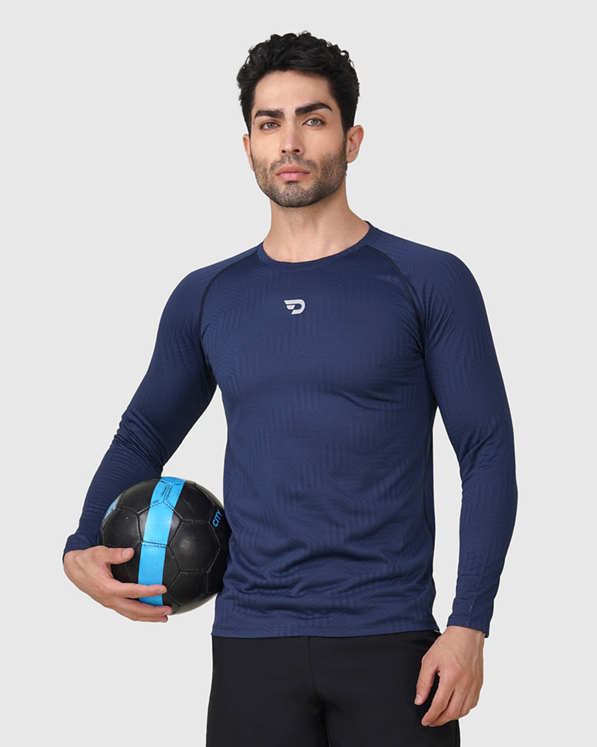 Jacquard  T-shirt | Slim Fit